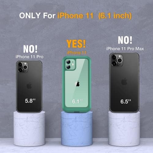 Miracase Glass Series for iPhone 11 Case 6.1 inch, Upgraded Full-Body Rugged - Image 2