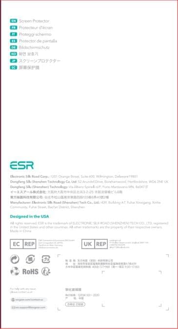 ESR 3 Pack for iPhone 13 Pro Max/iPhone 14 Plus Screen Protector, Tempered - Image 10