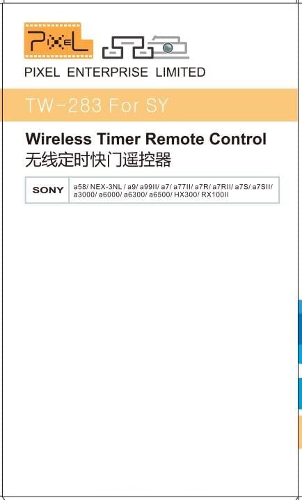 Pixel Wireless Timer Remote Shutter Release TW283-S2 Wireless Remote Control - Image 10
