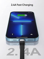 CableCreation 2-Pack Short iPhone Charger Cable 0.5FT/0.15m, USB to Lightning - Image 4