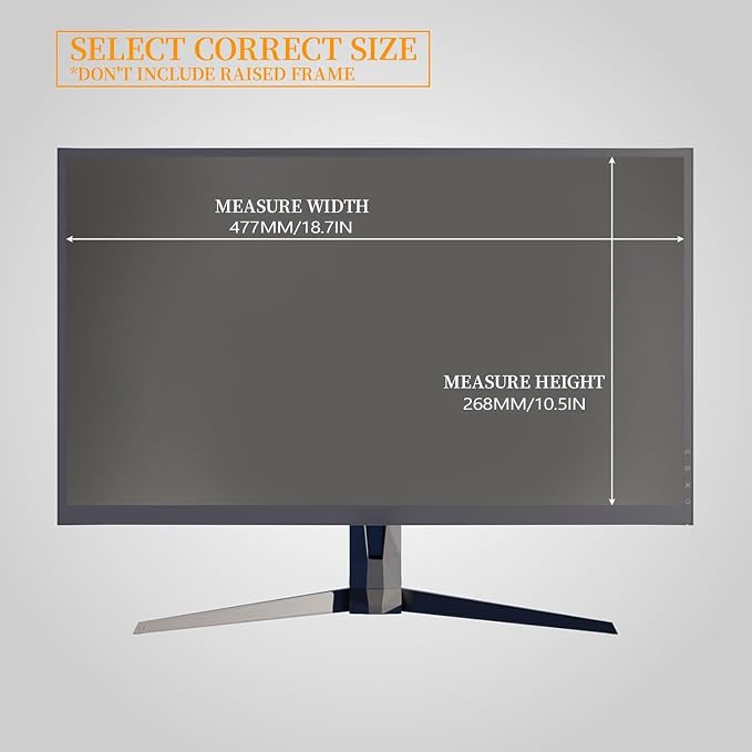 Easges 21.5 Inch Computer Privacy Screen Filter - Image 7