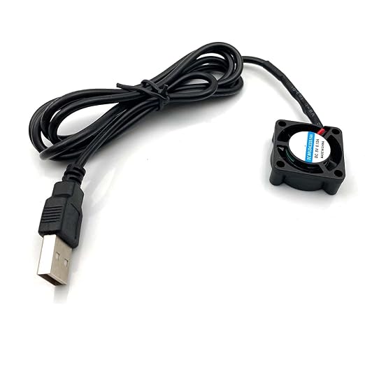 FainWan 2pcs USB 5V DC Fan 2510 Small 2 pin Cooling Cooler Computer 25mm X 10mm - Image 2