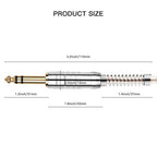 Devinal 1/4 inch Extension Cord, 1/4" Male to Female Cable, 6.35mm Quarter inch - Image 2