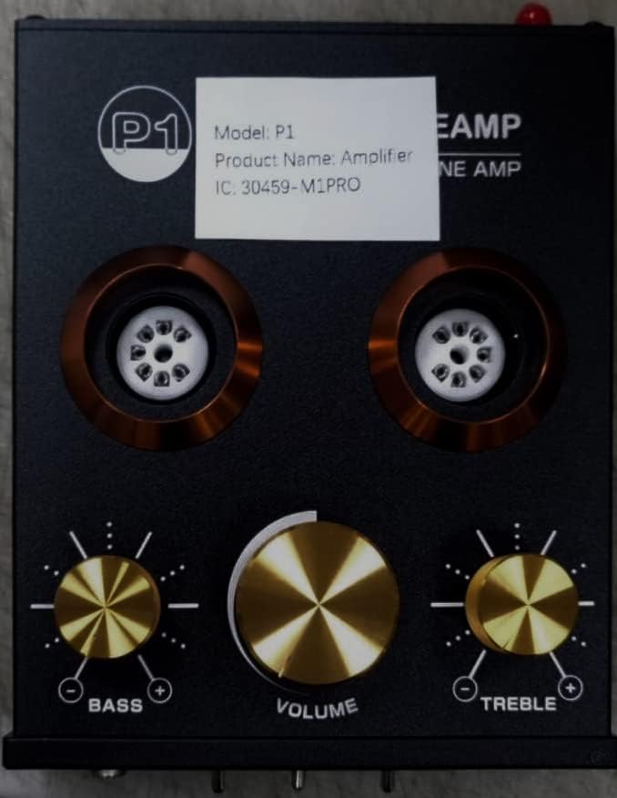 Douk Audio P1 Vacuum Tube Bluetooth Preamplifier, GE5654 Audio Preamp, Hi-Fi - Image 9
