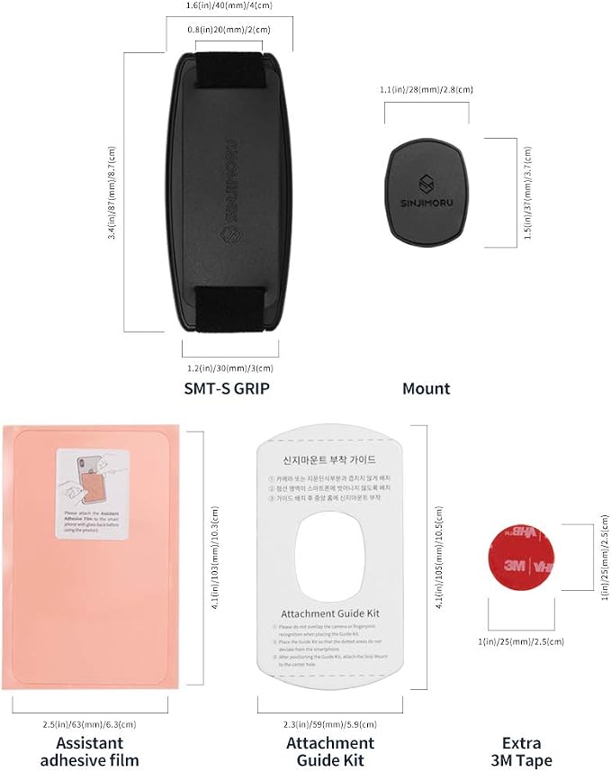 Sinjimoru Detachable Phone Grip Kickstand - Image 6