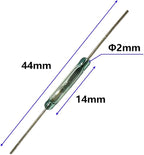 30pcs Reed Switch, Normally Open Magnetic Induction Switch, Miniature Reed - Image 2
