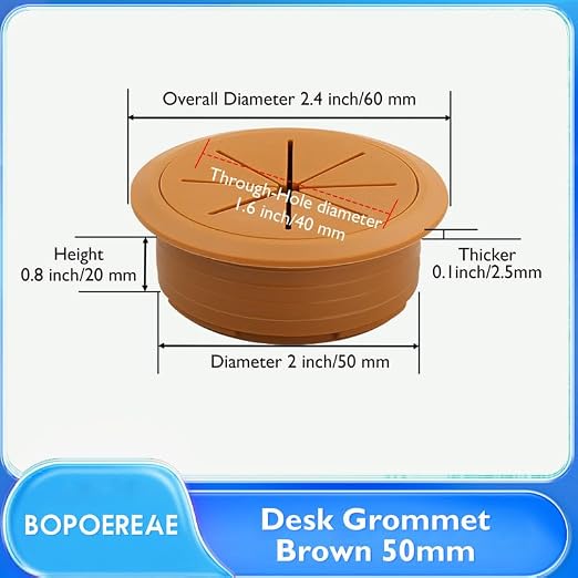 Desk Grommet 2", Desk Hole Cover - Image 8