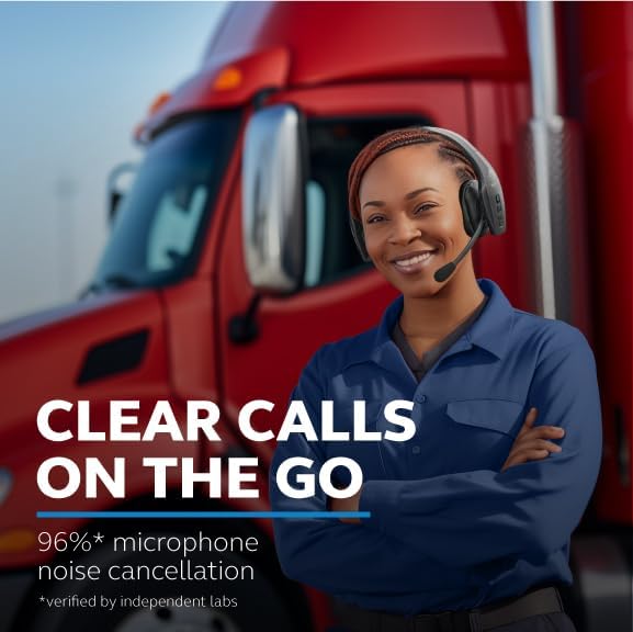 BlueParrott S650-XT Bluetooth Wireless Headphones 96% Noise Canceling Over Head - Image 2