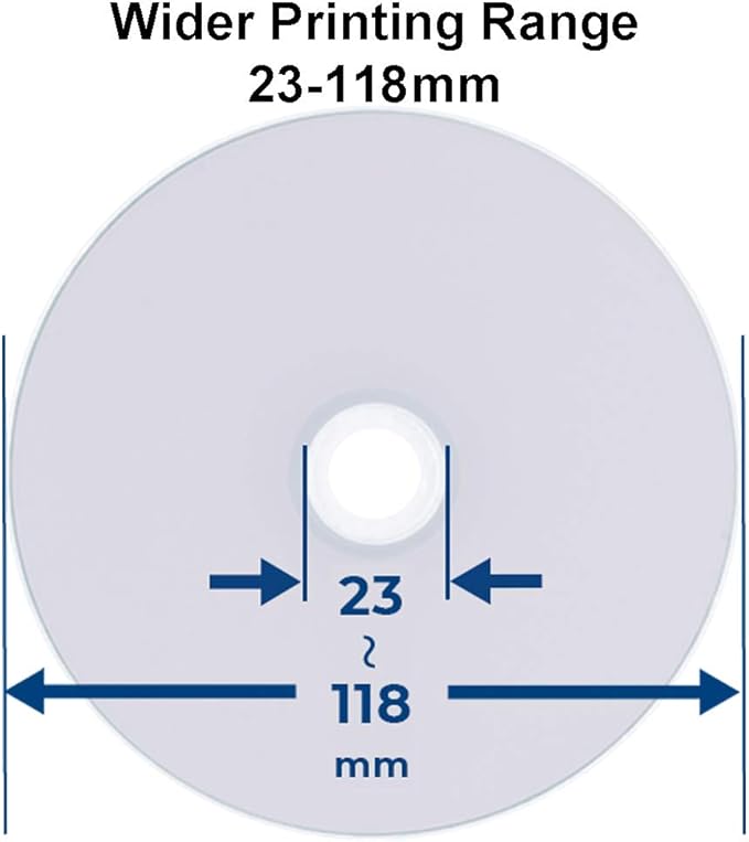100 Pack Ritek Pro DVD+R DL Dual Layer 8X 8.5GB White Inkjet Hub Printable - Image 3