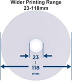 100 Pack Ritek Pro DVD+R DL Dual Layer 8X 8.5GB White Inkjet Hub Printable - Image 3