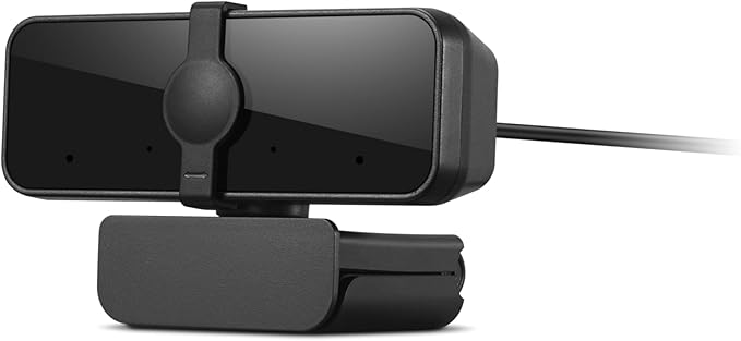 Lenovo HD 1080p Webcam- Black w/ 95° Wide Angle, 360° Rotation Pan & Tilt - Image 7