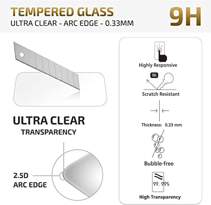 NEW'C 3 Pack Designed for iPhone 11 and iPhone XR Screen Protector, Enhanced - Image 6