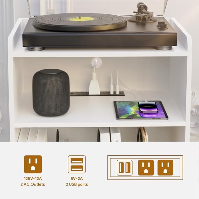 Record Player Stand, Turntable Stand - Image 3