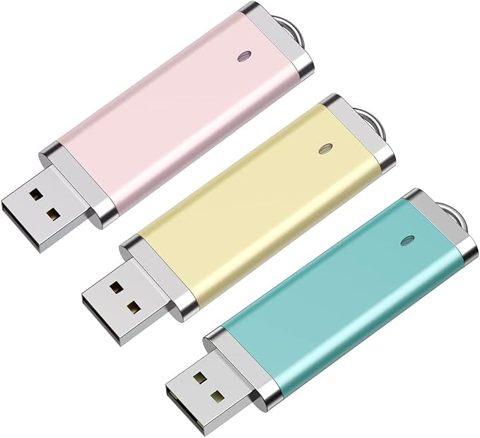 KEXIN 3 Pack 64GB Flash Drive USB Drive Thumb Drive 64 GB USB Flash Drive Jump - Image 8