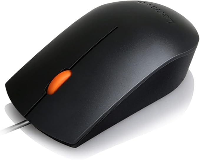 Lenovo 300 USB Wired Computer Mouse - Image 2