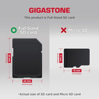 GIGASTONE 128GB SD Card, 4K Camera Pro, A1 V30 SDXC Memory Card 4K UHD Video - Image 2