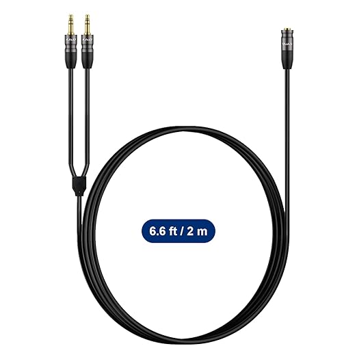 J&D 3.5 mm to 2X 3.5 mm Cable, 6.6 Feet - Image 8