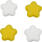 Star-Shaped Thumb Grips for Nintendo Switch 2 4PCS Soft Silicone Joystick Caps by Unknown