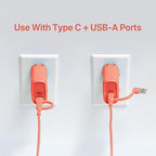 BLACK+DECKER USB C Multi Charging Cable, Fast Multi Charger Cable w/Adapter - Image 4