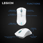 Lenovo Legion M600 RGB Wireless Gaming Mouse – 16, 000 DPI, 9 Programmable - Image 9