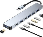 Multiport USB C Adapter, 7 in 1 USB C Docking Station by MVBOONE