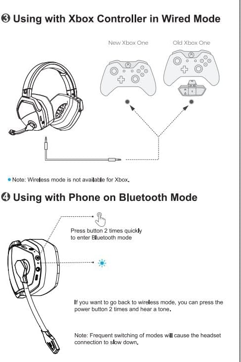 NUBWO G06 Dual Wireless Gaming Headset - Image 15