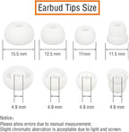 Silicone Ear Tips Earbud Replacement Tips Earbuds Eargels Earpads Earbuds Tips - Image 2