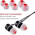 Earbud Tips Soft Silicone Earbuds Replacement Tips Fit - Image 4