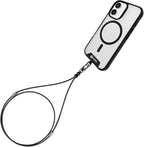 cell phone lanyard Detachable Phone Chain Strap Leather 2-in-1 Wristlet Phone - Image 2