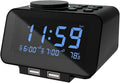 uscce Digital Dual Alarm Clock Radio by USCCE