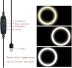 10'' Ring Light Replacement Parts USB Switch Phone Holder 1/4 Screw Joint - Image 3