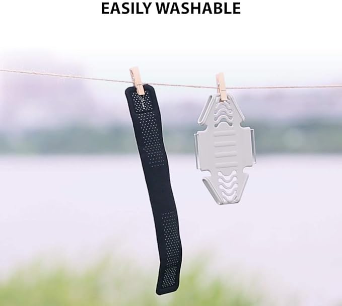 【Bone】 Run Tie Running Armband Phone Holder, Cell Phone Arm Band - Image 5