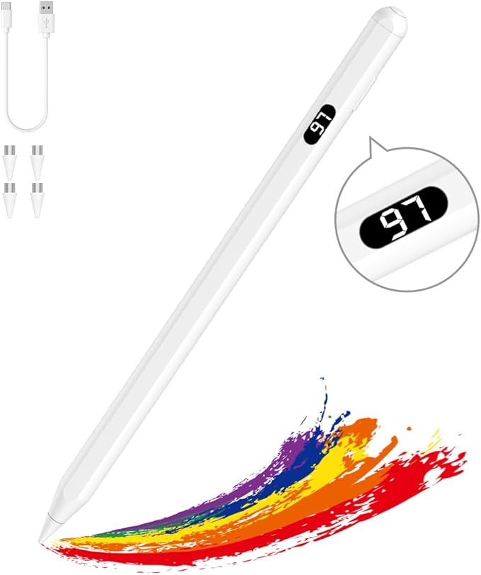 MoKo Stylus Pens for Touch Screens, Fast Charge Stylus Pen for Apple by MoKo