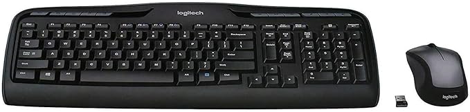 Logitech MK335 Quiet Wireless Keyboard and Mouse Combo by Logitech