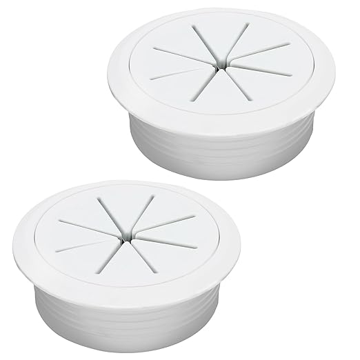 Desk Grommet 2-1/16", Desk Hole Cover by BOPOREAE