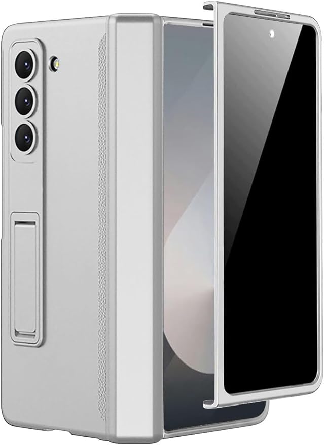 Miimall for Z Fold 6 Case with Privacy Screen Protector, Built-in Adjustable by Miimall