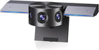 Panoramic 180° Video Camera, Immersive Video Conference Experience, both by Meeteasy