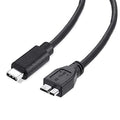 Master Cables USB C to Micro B Cable 0.5 Metre USB C Hard Drive Cable Compatible by MasterCables