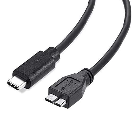 Master Cables USB C to Micro B Cable 0.5 Metre USB C Hard Drive Cable Compatible by MasterCables