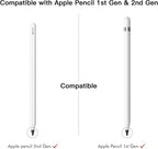MEKO 4 Pack Replacement Tips for Apple Pencil 1st Gen & 2nd Gen, Pen Nibs for - Image 2