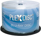 633-214 25 GB 6X Blu-ray White Inkjet Printable Single Layer Recordable BD-R by PlexDisc