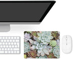 Cute Succulents Mouse Pad, Natural Plants Mousepad - Image 4