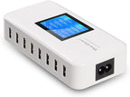 60W 8-Port USB Wall Charger, Tablet and Multiple Devices by vanbon