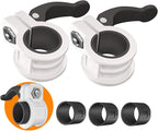 Mini Barbell Clips 1 inch I Multi-Size Adjustable Barbell Collar I 1 inch by ZY-HUAN
