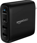 Amazon Basics 100W Four-Port GaN Wall Charger w/ 2 USB-C & 2 USB-A Ports w/PD by AmazonBasics