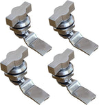 Thumb Operated Offset Cam Lock, Stainless Steel Keyless, Metal Replacement Lock - Image 6