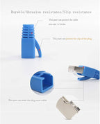 50 Pcs Cat7 Cat7A Cat8 Strain Relief Boot, RJ45 Plug Connector Cover Modular - Image 4