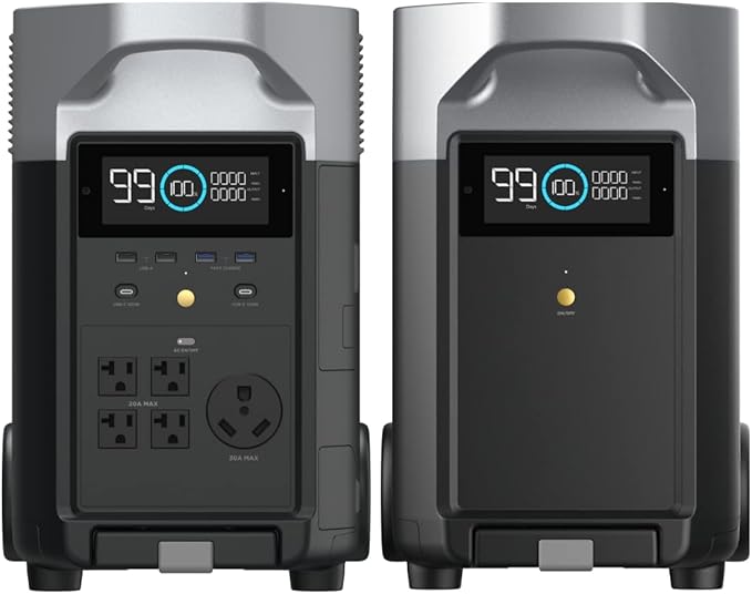 EF ECOFLOW 7.2kWh Portable Power Station: DELTA Pro by EFECOFLOW