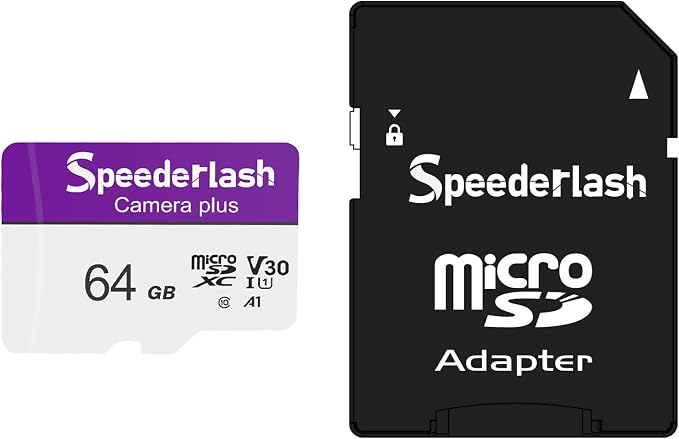 Micro SDXC Memory Card 64GB, Speederlash Camera Plus TF Card by Speederlash