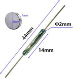 20pcs Glass Reed Switch Reed Contact Normally Open Magnetic Induction Switch - Image 2